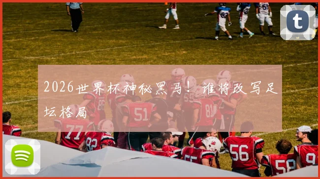 2026世界杯神秘黑马！谁将改写足坛格局